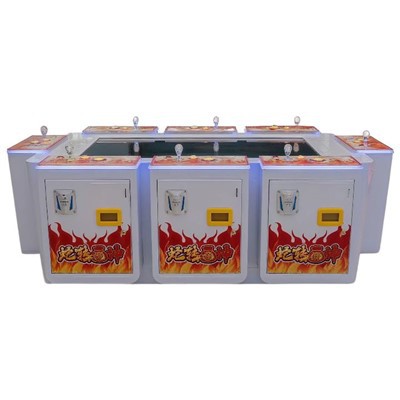 8-પ્લેયર ફિશ ટેબલ આર્કેડ